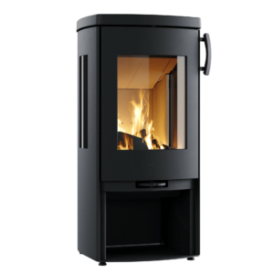 Heta Icon-Line Eclipse wood stove with side windows