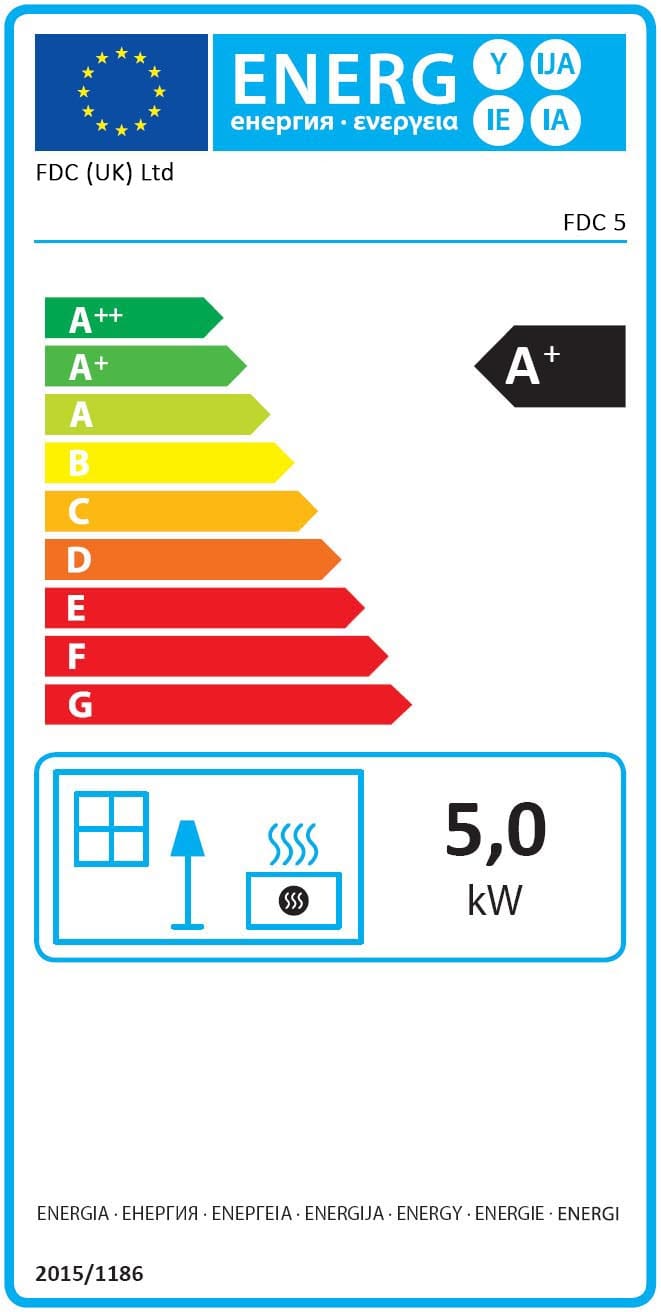 FDC5 Eco Multifuel Stove - Image 3