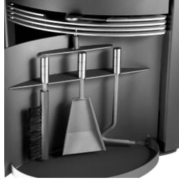 TermaTech TT20R Wood Stove with rounded steel sides - Image 5