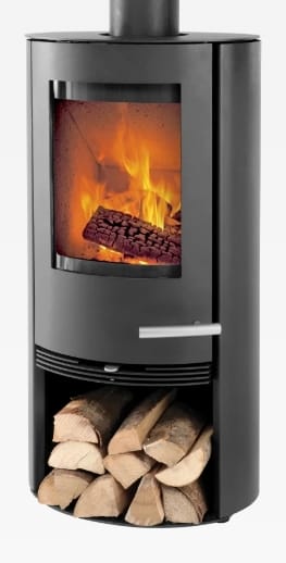 TermaTech TT20R Wood Stove with rounded steel sides - Image 2