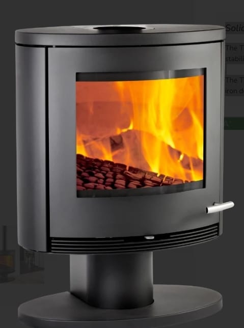 TermaTech TT22 Wood Stove on Pedestal
