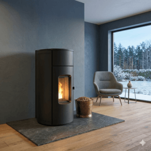 RED Heating KUNAL AIR 6 Pellet Stove