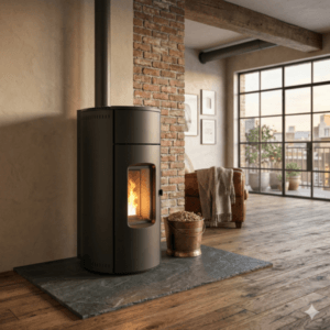 RED Heating KUNAL AIR 8 XUP Pellet Stove