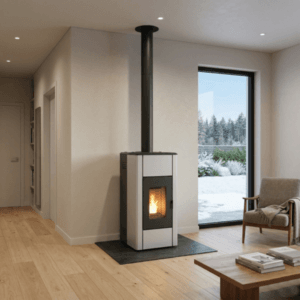 RED Heating REN AIR 8 XUP Pellet Stove