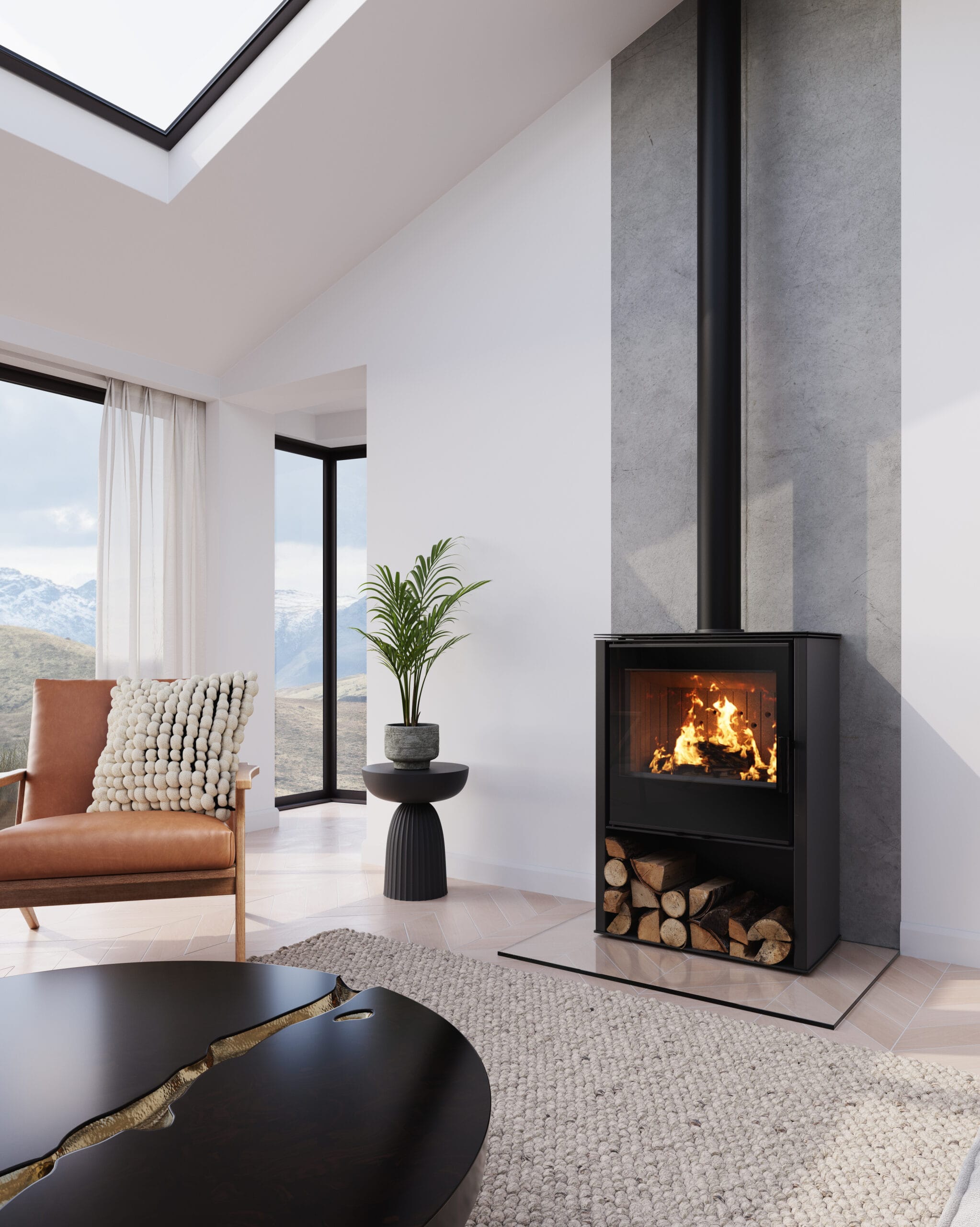 ACR Osprey 8 Wood Stove 8kw Defra