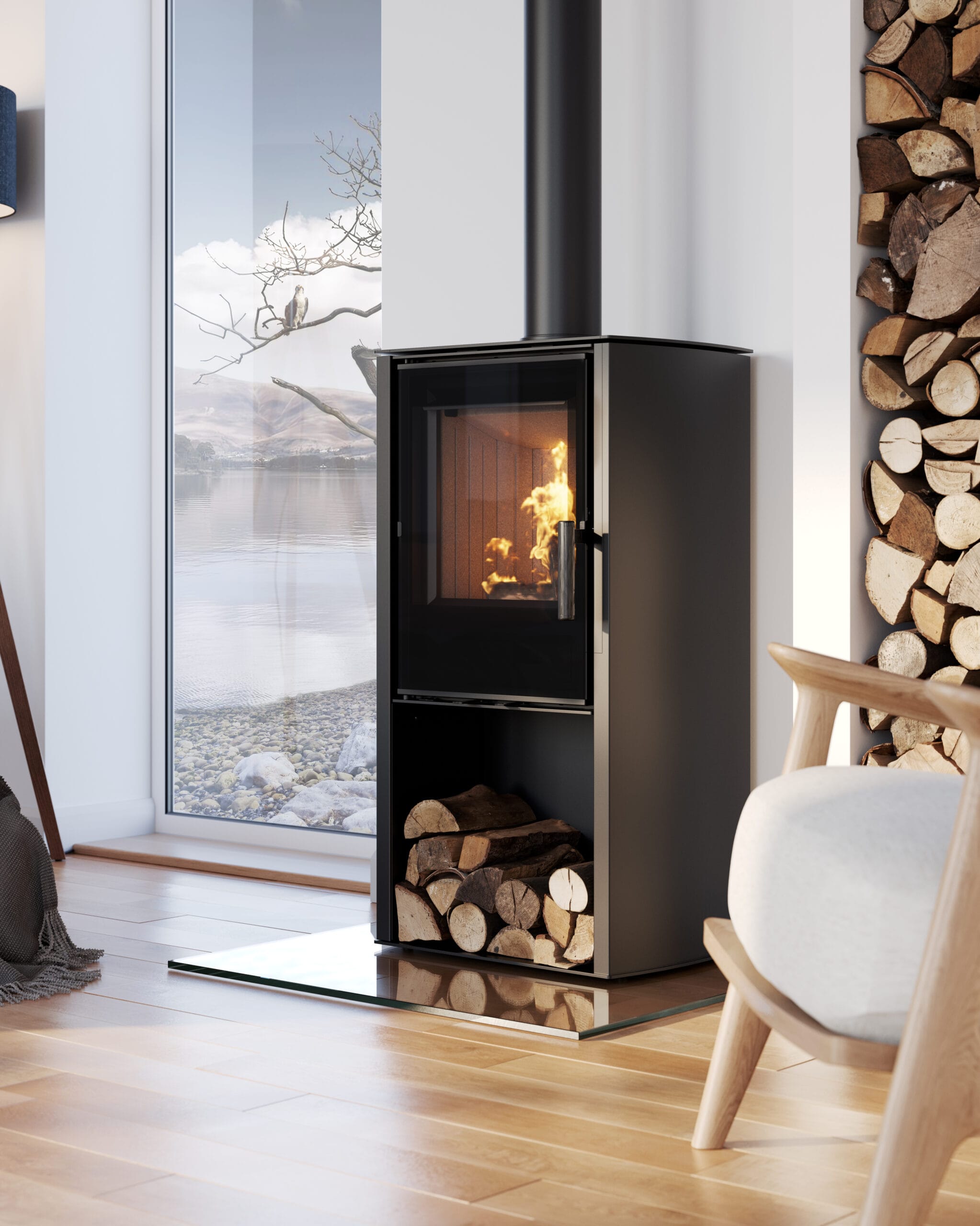 ACR Osprey 5 Wood burning stove Defra