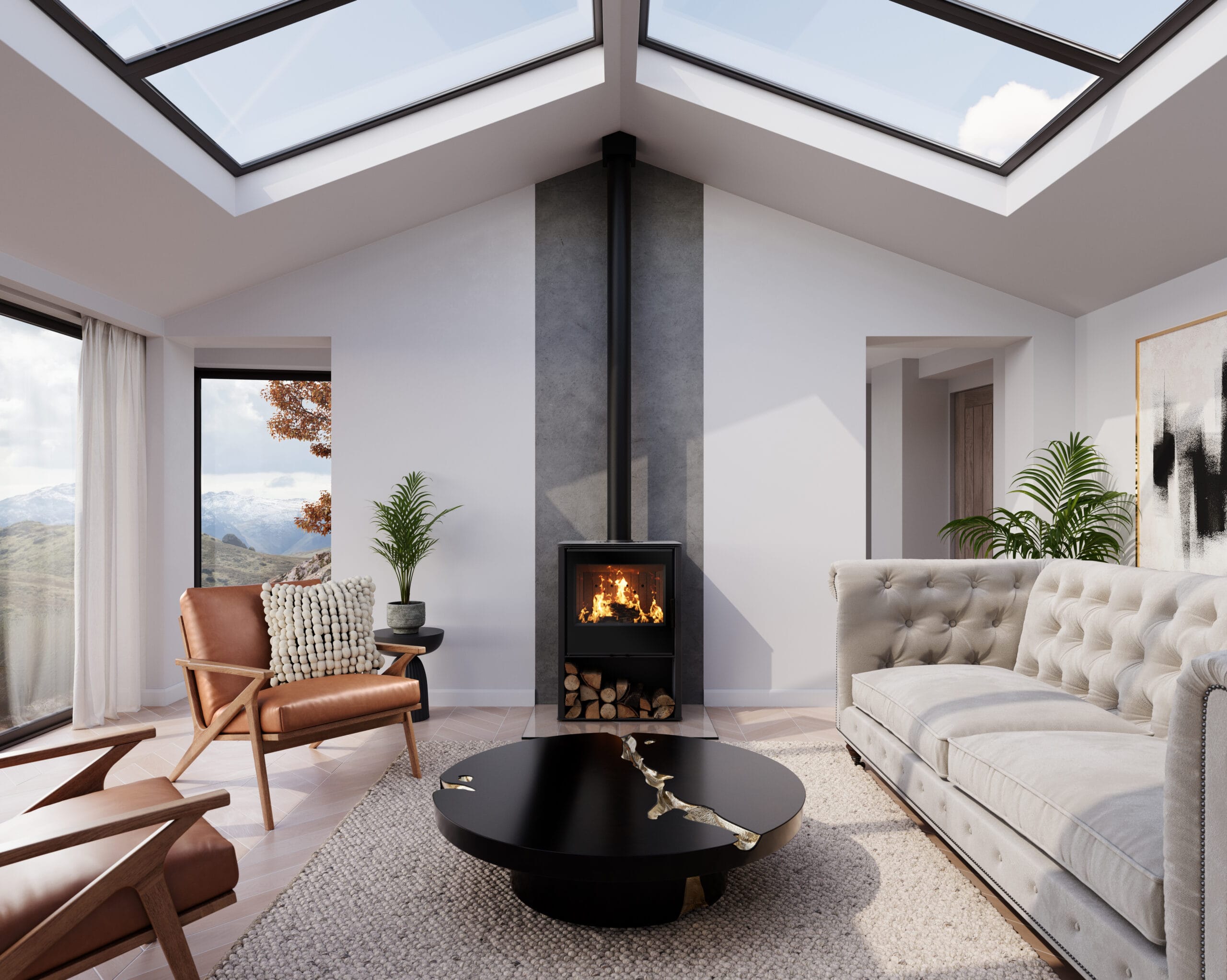 ACR Osprey 8 Wood Stove 8kw Defra