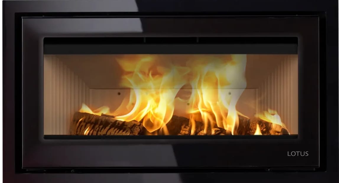 Lotus H470Wide Inset Black Magic Stove